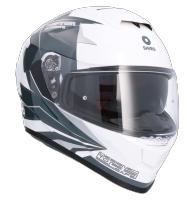 CASCO SHIRO RAPTOR ULTIMATE BLANCO AZUL - details 0