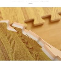 Alfombra De Piso De Espuma Con Patrón De Madera Superiormente Suave Y Duradera Para Área De Juego De Bebé Y Dormitorio 30*30cm Unisex - details 20