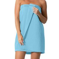 Toalla De Baño Para Mujer Estilo Spa Con Cierre Ajustable Textil Doméstico Toalla De Cuerpo Uso Doméstico Toalla Usable - details 5