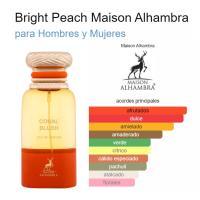 CORAL BLUSH  MAISON ALHAMBRA ORIGINAL EMIRATOS ARABES UNIDOS 80 ML- BRIGHT PEACH Renombrado - details 0