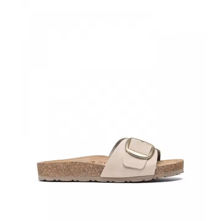 Sandalias Anatómicas mujer YOKONO JERBA-114 BIO PALA HEBILLA NOBUCK SAND 35091 25V - 1