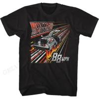 Camiseta Back to the Future Para Hombres Y Mujeres Estampado Gráfico Moda Hip Hop Ropa De Calle Manga Corta Talla Grande Unisex - details 4