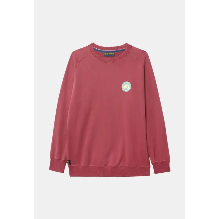 Altonadock Sudadera granate cómoda urbana moderna hombre - 1