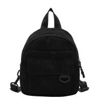 Mochila Mini Para Mujer De Cordón Sólido Y Estilo Casual Gran Capacidad Duradera Para Viajes Y Escuela Con Cierre De Cremallera - details 13