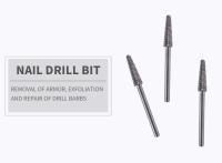 HYTOOS Broca De Carburo En Forma De Cono Para Limpiar Cutículas Y Eliminar Base De Gel Accesorio Para Manicura Eléctrica 3/32 - details 2