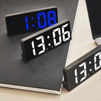 Reloj De Alarma Digital Con Control De Voz Temperatura Modo Nocturno Anti-Disturbios LED Reloj De Mesa Para El Hogar - details 8