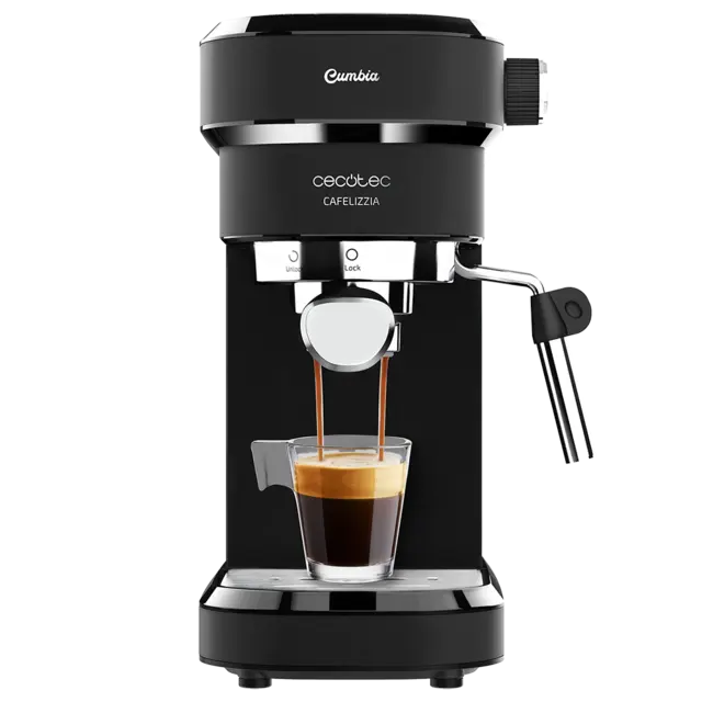 Cecotec Cafelizzia 790 Black Cafetera para Espressos y Cappuccino 20 Bares - 1