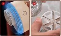 Recortadora de Bolas de pelo, afeitadora de ropa recargable, poder de eliminación y afeitado de Bolas, Fuerte poder de afeitado - details 4