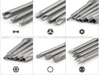 Juego De 50 Piezas De Bits Extra Largos 75mm Torx Star Hex Y Seguridad Para Destornilladores Magnéticos De Acero Cromo Vanadio - details 2