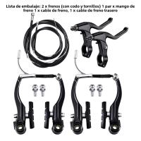 Kit De 6 Piezas De Frenos De Montaña V Ajustables Y Desmontables Para Bicicleta Deportiva Al Aire Libre Componente De Repuesto - details 5