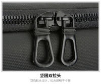 Mochila multifuncional, bolso de hombro para hombre, bolso de cuero para computadora portátil, bolso escolar para estudiantes, estilo universitario, color negro - details 28