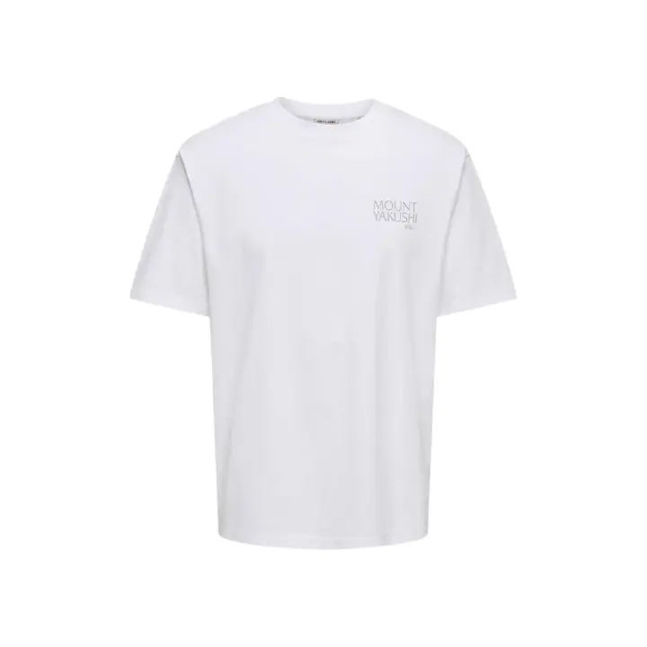 ONSTRISTAN RLX SS TEE Bright White MOUNT YAKU - 1