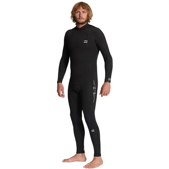 Billabong Traje De Neopreno De Manga Larga Con Cremallera Trasera 302 Absolute - 1