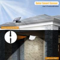 Lámpara De Pared Solar Con Control Remoto Y Sensor De Movimiento 160 LEDs Impermeable Para Iluminación Del Jardín Garage Y Atrás Del Patio - details 4