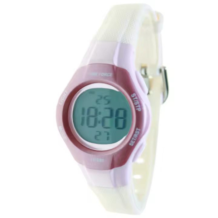 Time Force Tf3180b11-b  Reloj Para Para Chica Color Blanco - 1