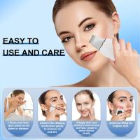 Exfoliante facial ultrasónico, raspador facial 5 en 1, eliminador de puntos Negros, limpador de Poros, raspador facial ultrasónico, limpador de Poros portátil - details 4