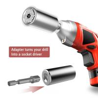 Juego De Cabezas De Destornillador Universal Multifuncional 7-19mm Adaptador De Herramientas Mágicas Para Pernos Y Tornillos Material De Acero Cromo Vanadio - details 6