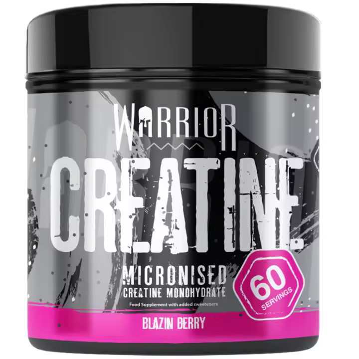 WARRIOR creatine 300g OFERTA, ¡¡¡Diseñada para verdaderos Guerreros!!! no te defraudará, varios sabores, 60 servicios - 300g - varios sabores - 1