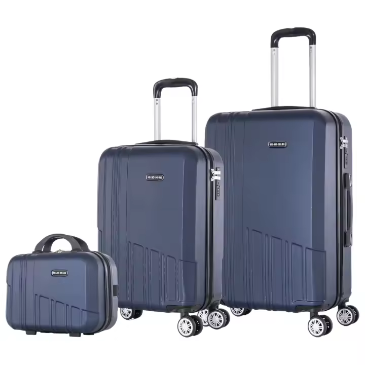 Conjunto de 3 Maletas de Viaje : Carcasa Ligera de ABS, Cerradura Numérica, 4 Ruedas Giratorias 360°, Asa Telescópica de Aluminio  Juego de Maletas.  Set Trolley Maleta Cabina Equipaje de Mano (6999 M005 1688 2688 FLASH F6 ) - 1