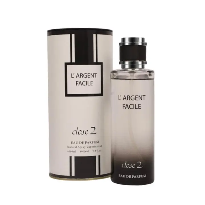PERFUME ÁRABE L´ARGENT FACILE DE CLOSE 2 100 ML - 1