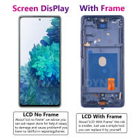 Pantalla AMOLED Para Samsung Galaxy S20 FE 4G/5G Pantalla Táctil De Repuesto Compatible Con Modelos SM-G785F G780 G781 Sin Rayones Ni Pixels Muertos - details 2
