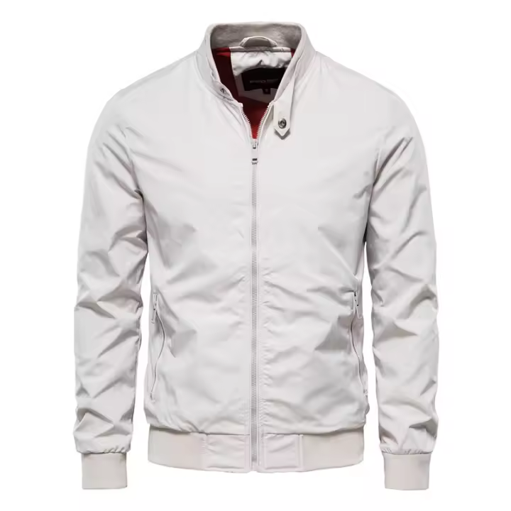 Chaquetas, nuevas chaquetas casuales europeas y americanas de primavera y otoño para hombres, prendas de vestir exteriores de moda, tops para hombres, chaquetas finas - 1
