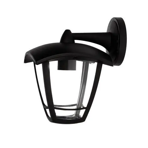 Gsc Evolution Farol de Jardín Brazo Arriba Serie Barli E27 Negro - Iluminación Exterior Elegante y Funcional - 1