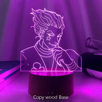 Lámpara De Noche LED USB Anime Hunter X Hunter Luz Táctil Para Niños Decoración 3D Lámpara Hisoka Iluminación Para El Dormitorio - details 7