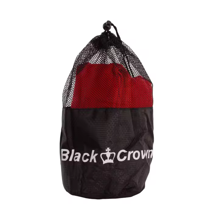 Black Crown Toalla de Microfibra – Rojo – Ultracompacta de 160x80 cm, Secado Rápido, Alta Absorbencia, Ideal para Deportes, Viajes y Actividades al Aire Libre - 1