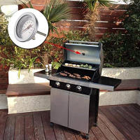 Termómetro De Horno De Acero Inoxidable Para Cocina Barbacoa BBQ Medidor De Alimentos Pan Hornear Horno Microondas Medición 50-500℃ - details 2