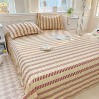 Sábana Individual Doble Estampada Floral Estilo Nórdico Para Dormitorio De Estudiantes (no Incluye Fundas De Almohada) Material Poliéster 100% - details 4
