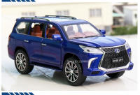 Modelo De Coche LX570 SUV a Escala 1:24 Con Luz Y Música Puertas Abiertas Función Retroceso Regalo Para Niños Vehículos De Tierra - details 3