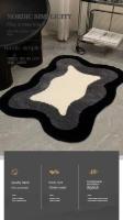 Alfombra De Baño Estilo Ins Antideslizante Y Resistente a Manchas Para Sala De Estar Y Dormitorio Alfombras Absorbentes De Poliéster 100% - details 0