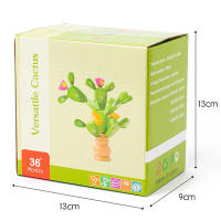 Juguete Educativo Montessori De Madera Cactus Arcoíris Equilibrio Puzzle Juego Divertido Para Niños Y Niñas Edad Recomendada 3-6 Años - details 10