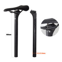 Poste De Silla De Bicicleta EVOSID De Carbono 27.2/31.6mm Longitud 400mm Negro Mate Para MTB Y Carrocería De Bicicleta Piezas De Bicicleta - details 2