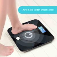 Báscula De Peso Electrónica Pequeña Y Bonita Para El Hogar Precisión Alta Para Adultos Medición Del Corpo Batería Recargable - details 2