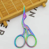 Tijeras De Coser Pequeñas Y Vintage Con Bocata Retro Para Bordado Y DIY Material Acero Inoxidable Herramienta De Corte De Hilo - details 5