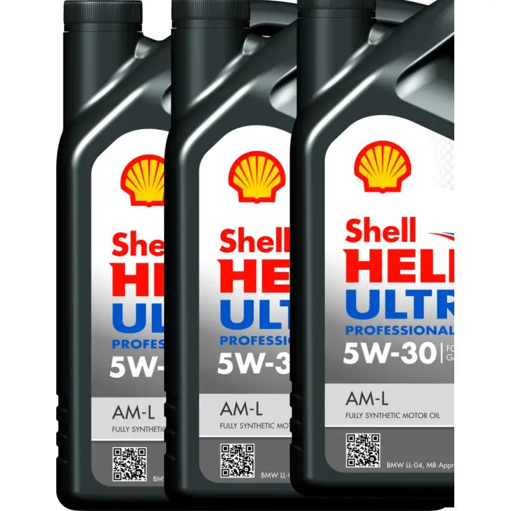3x Shell Helix Ultra Professional AM-L 5W-30 - 1