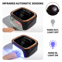 Lámpara LED UV Profesional Recargable Para Uñas Con Pantalla HD Y Secado Rápido Para Toda Polvos Y Gel Lámpara De Secado Inalámbrica - details 2