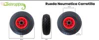 Rueda Neumática Carretilla Keroppa 2 Unidades 26 Cm Diámetro Negro - Resistente ABS - details 2