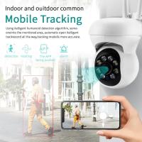 Cámara de Vigilancia WiFi Exterior 1080MP 2.4 + 5G wifi, Zoom 4x, Audio Bidireccional Visión Nocturna + Tarjeta de Memoria 64G - details 5