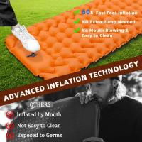 Alfombra De Dormir Para Exteriores Con Cojines Inflable Para Camping Matrícula Plegable Ultraligera Almohada De Aire Para Senderismo Trekking - details 1