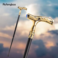Bastón De Moda Crane Con Pedernal Elegante Bastón De Caminar Para Caballeros Cosplay Con Knob Crosier 93cm Acero Y Aleación De Aluminio - details 0