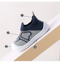 Nuevos Zapatos Para Niños Todoterreno Versátiles De Primavera Y Otoño Suela Suave Botines De Bebé Transpirables Talla True Fit - details 4