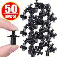Clavija De Plástico Para Coche 8mm Fijador De Empuñadura Negra Para Parachoques Y Bumper 10/50/100 Piezas Accesorios De Automóvil - details 7