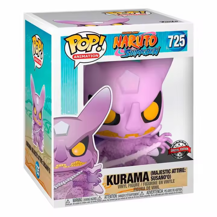 Funko Pop Figura Exclusiva De Kurama Naruto Shippuden - 1