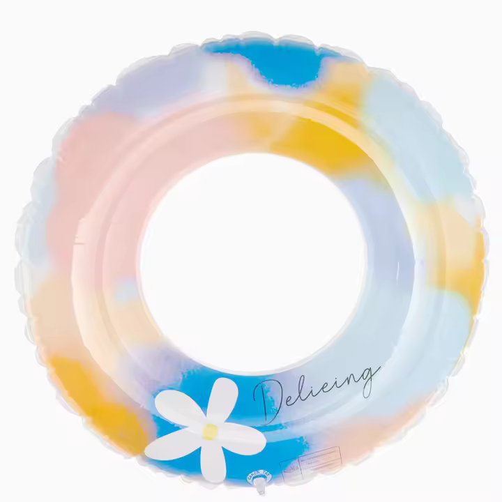 SSITO Anillo de Nación inflable with form de Flor, anillo de Nación flotante, Fiesta EN LA Piscina de Verano - 1