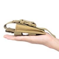 Funda Táctica De Sólo Un Revólver Para Caza Airsoft EDC Bolsa Exterior Flashlight Sheath Holster Portador De Lámpara - details 4