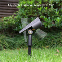 Spot Solar Exterior 2/7LED Luz De Escenario De Paisaje Impermeable Cambio De Color Para Jardín Patio Camino Decoración De Camping - details 6