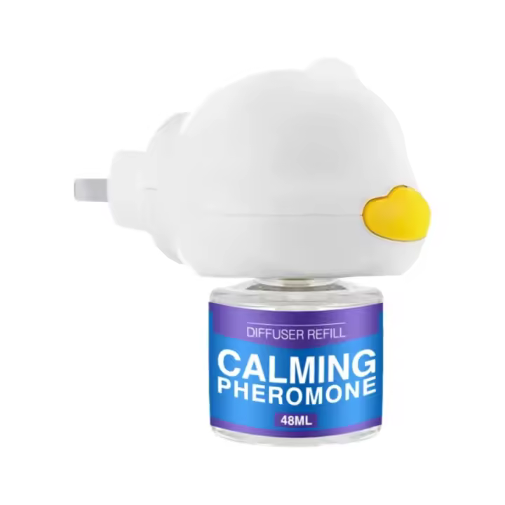 Productos calmantes para mascotas: Líquido relajante para perros/gatos, spray de feromonas, calmante emocional y kit antiestrés con calefacción - 1